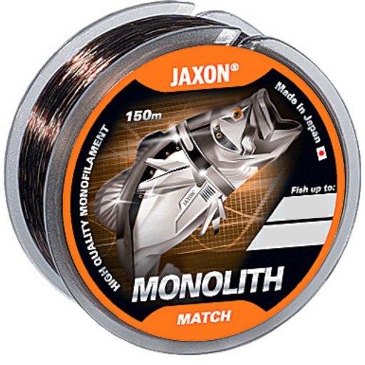 JAXON MONOLITH MATCH plavák vlasec 0,18mm 150m