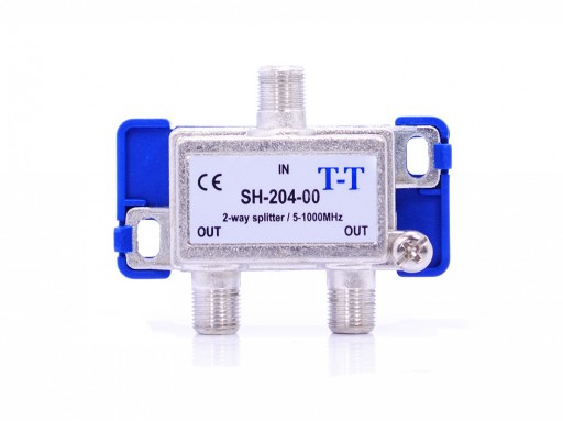 Rozbočovač SH-204 T-T, 1x2, 5-1000MHz