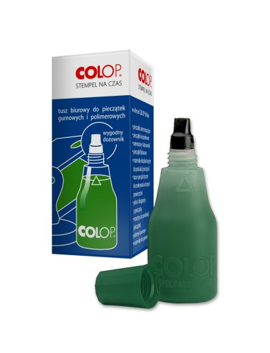 Razítkovací atrament Colop 25 ml, zelený