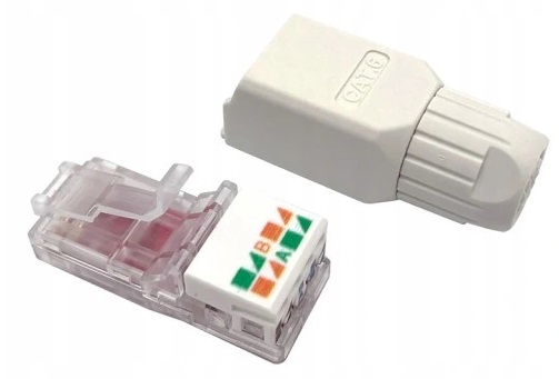 Zástrčka RJ45 Konektor RJ-45 Cat 6 RJ zadarmo pre UTP LAN kábel Twisted RJ