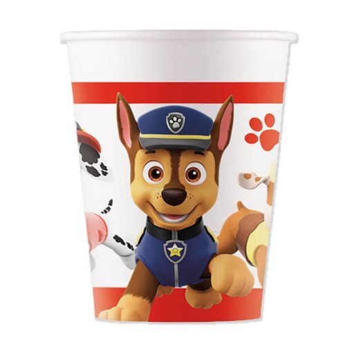 TLAKOVÁ PATROL PAPÍROVÝ POHÁR 200 ML 8 KS