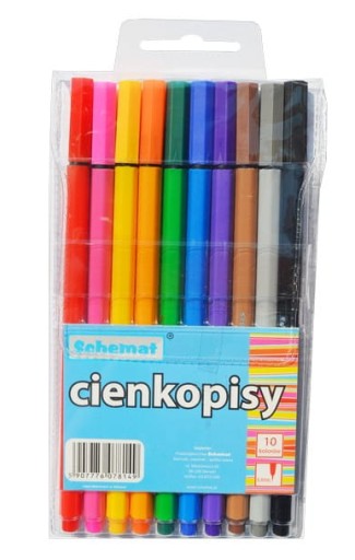 10ks farebnej jemnej linky 0,4 mm 8149