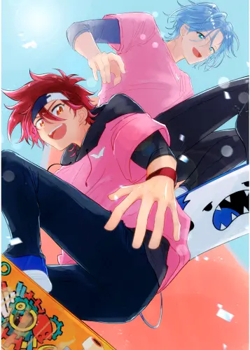 Anime Manga SK8 plagát nekonečna sk8_034 A3
