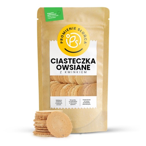 Ovsené sušienky s rascou 250g