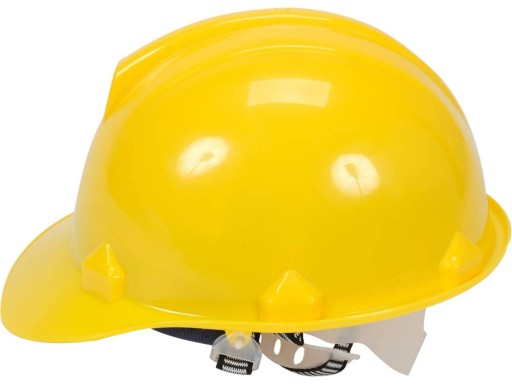 Žltá HDPE ochranná prilba VOREL 74172