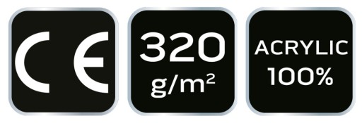 Čiapka akrylová 320 G/M2 100% akryl 81-622 NEO