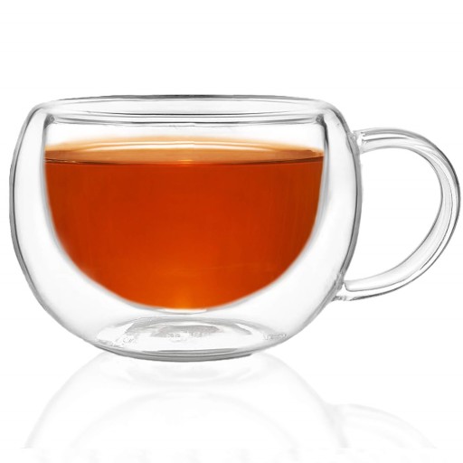 TERMOSKLO, šálka 300 ml, S DVOJITÝM DNOM, NA KÁVU LATTE