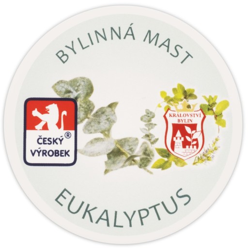 Eukalyptová masť na prechladnutie Byliny Kosti Kĺby Chrípka 150 ml Putorius