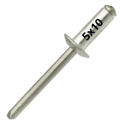 Slepé nity OCEL/OCEL OCEL/OCEL 5x10mm - 50 KS