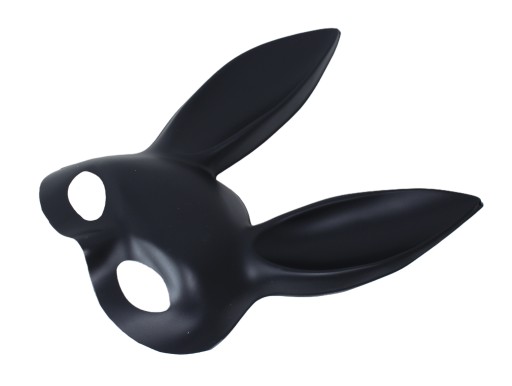 Black Mask Big Rabbit Ears outfit zajačikových uší