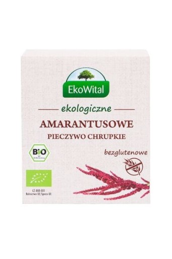 Bezlepkový bio amarantový chlieb 100 g