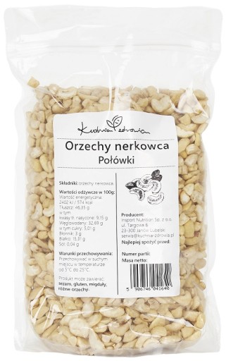 Kešu orechy ZDRAVOTNÁ KUCHYŇA 200g Pol