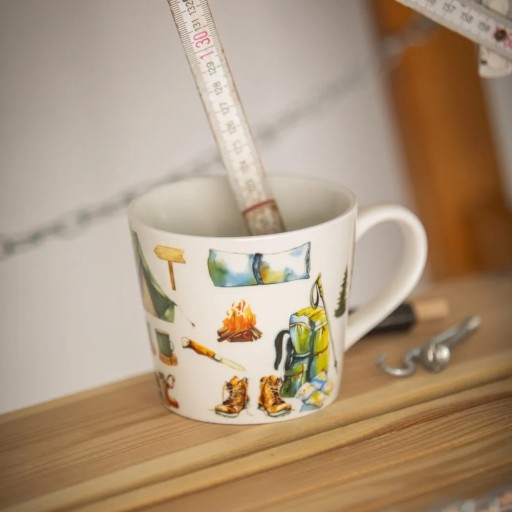 Darček pre cestovateľa Porcelánový hrnček Altom Design na kávu a čaj, 400 ml