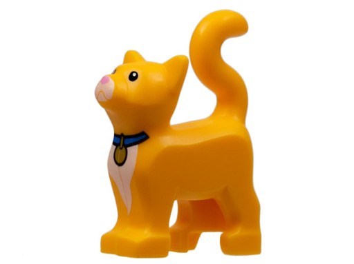 LEGO 13786pb06 CAT MAČIATKO oranžová NOVINKA (1g)