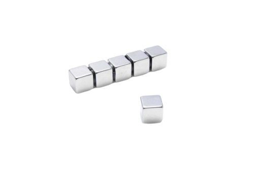 Neodymový tanierový magnet MPŁ 10x10x10 N48