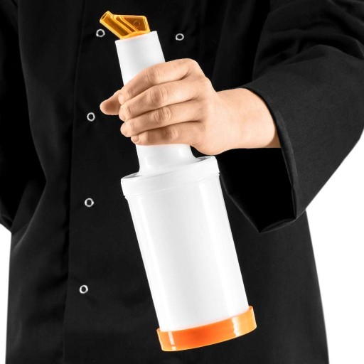 BARMANSKÝ DÁVKOVAČ ORANŽOVÝ 1L FORGAST FG03232