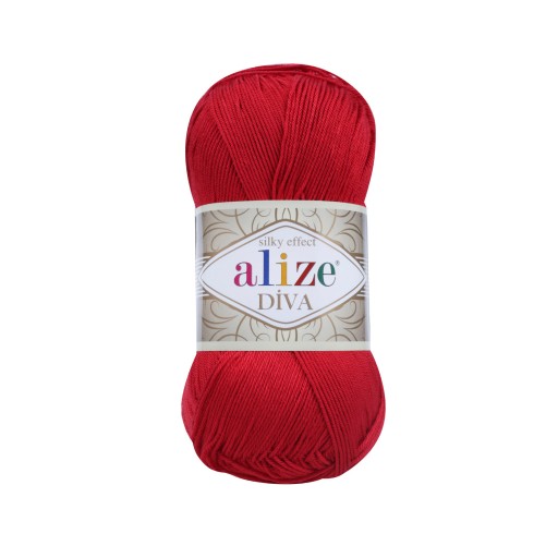 Priadza Diva - 106 Red Alize