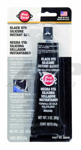 PRO SEAL silikónový tmel Čierny silikón