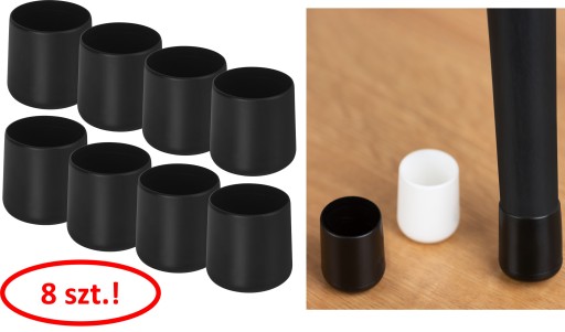 Poťah nôh stoličky pre 16mm rúrku, 8 ks