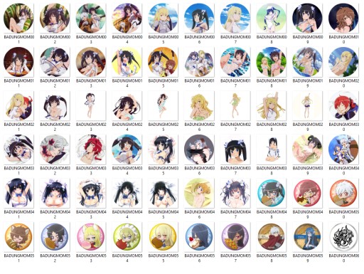 Manga Anime Dungeon ani Deai s odznakmi Motomeru