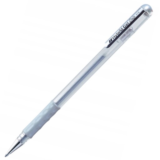 Hybridný gél Pentel K118 Silver