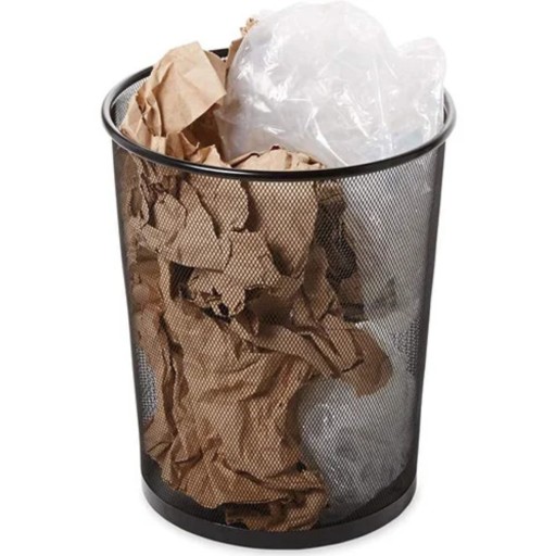 Kancelársky odpadkový kôš Q-Connect, kovový, 19l