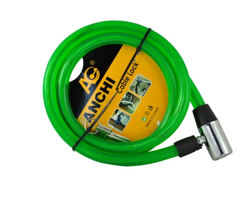 Zámok na bicykel Strong Lock 140 cm 2 kľúče