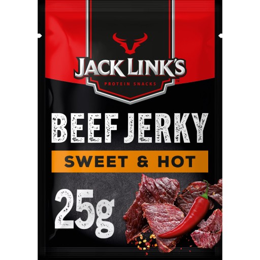 Jack Link's Beef Jerky Sweet&Hot sušené hovädzie mäso 25g