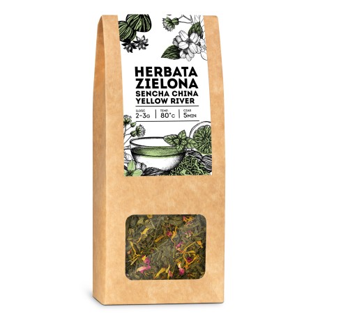 Yellow River zelený čaj Hodvábna cesta 50 g