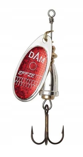 Spinnerbait Dam Effzett Executor 3/6g Reflex Red