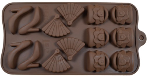 Silikónová forma na čokolády, vysoké podpätky, topánky, dekorácie