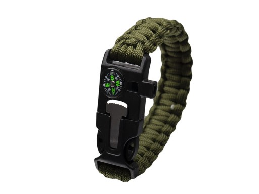 NÁRAMOK PREŽITIA 5 V 1 PARACORD FLINT