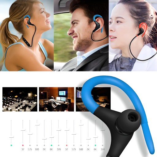 BEZDRÔTOVÉ BLUETOOTH ŠPORTOVÉ SLÚCHADLÁ + KÁBEL