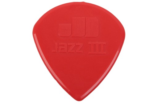 Gitarové trsátko JIM DUNLOP Jazz III Red Nylon