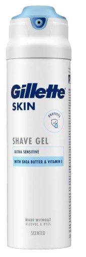 Gillette Skin Ultra Sensitive gél na holenie 200 ml