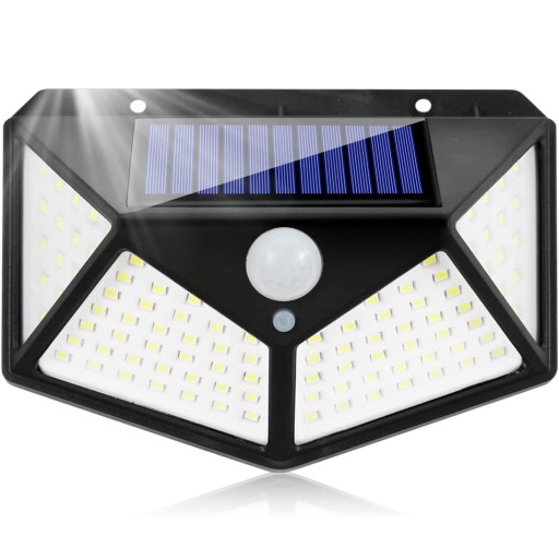 SOLÁRNE LED ULIČNÉ LAMPA 600 Lm DEKORATÍVNY pohybový senzor