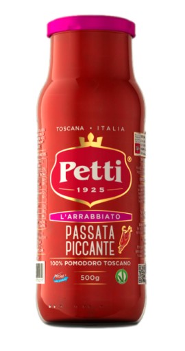 Paradajkový pretlak Petti Passata Piccante 500g