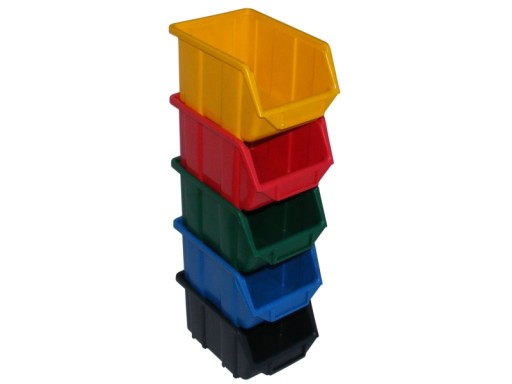 Úložný kontajner Ecobox, stredný organizér