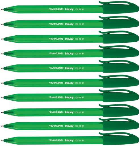 Paper-Mate Inkjoy pero Zelené 10 ks