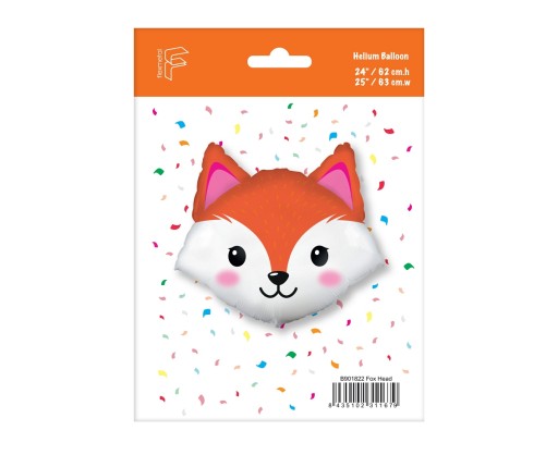 Fóliový balón LISEK líška lesné zvieratko mr fox 61 cm