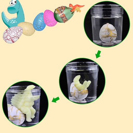 KÚZELNÉ VEĽKÉ VAJCIA PREKVAPENIE DINOSAURA RASTÚCE VO VODE