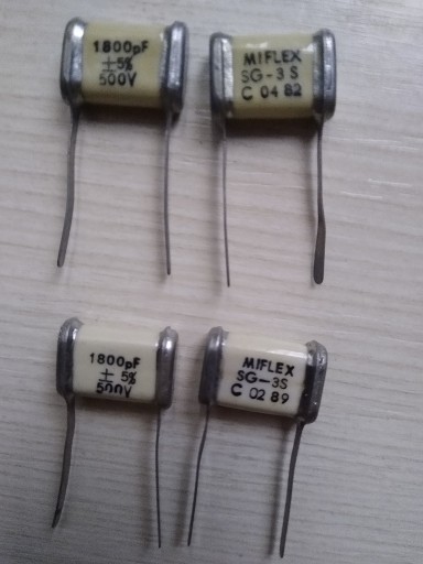 KONDENZÁTOR 1,8nF 500V 5% SILVER MICA SG-3S set=2