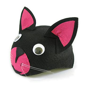 Klobúk Kitten Cat Outfit Maskovací plesový karneval