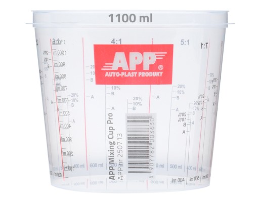 APP | Pohár na miešanie farieb a lakov | 1100 ml