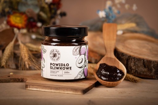 Slivkový lekvár 200g THE JAR 83% sliv