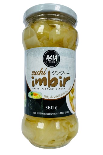 Asia Kitchen Nakladaný biely zázvor 360g