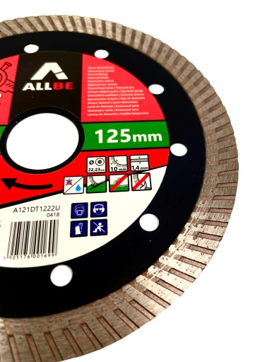 DIAMANTOVÝ DISK PRE ŽELEZOBETÓN 125X10X22,2