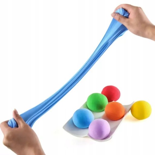 MAGICKÁ SMART PLASTICÍNA VO VAJECKÁCH 6 FARIEB SENZOLASTIKA HLINOVEJ HLINY