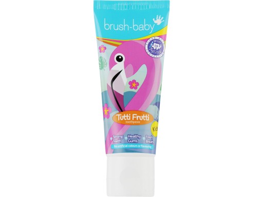 Brush-Baby fluoridová zubná pasta pre deti od 3 rokov