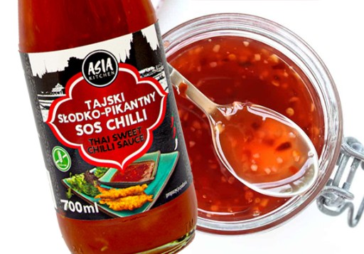 Thajská sladká a pikantná chilli omáčka 700ml Sweet Chili